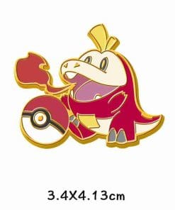 Alternative view of Pokemon 'Set of 3 | Quaxly Fuecoco Sprigatito' Enamel Pin