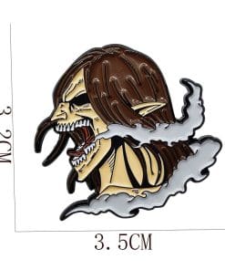 Attack On Titan 'Eren | Lipless Mouth' Enamel Pin - Image 5