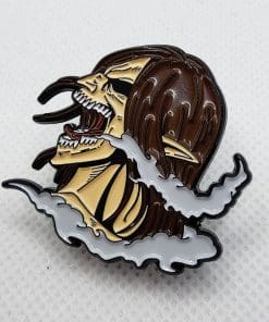 Alternative view of Attack On Titan 'Eren | Lipless Mouth' Enamel Pin