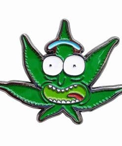 Rick and Morty 'Grumpy Leaf' Enamel Pin