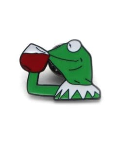 Kermit 'Sipping Tea' Enamel Pin