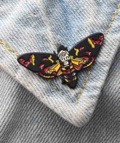 Silence of the Lambs 'Death's Head Moth' Enamel Pin