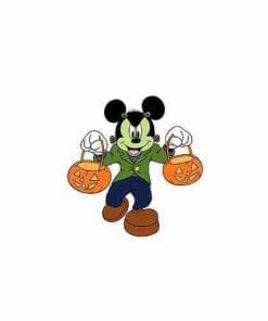 Acrylic Pin Mickey Mouse x Frankenstein 'Pumpkin Light'