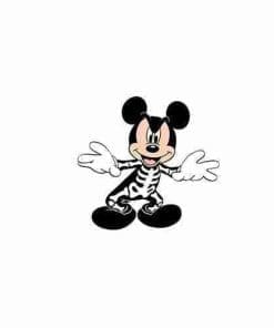 Acrylic Pin Mickey Mouse 'Skeleton Suit'