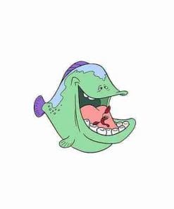 Acrylic Pin Little Mermaid 'Singing Fish'