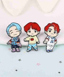 Alternative view of BTS 'RM | Kpop Chibi' Enamel Pin