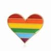 Rainbow Pride Heart Enamel Pin