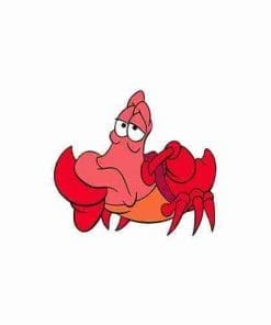 Acrylic Pin Little Mermaid 'Sad Sebastian'