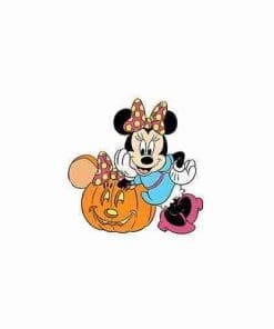Acrylic Pin Minnie Mouse 'Halloween Pumpkin'