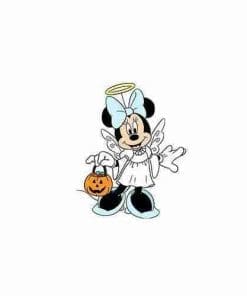 Acrylic Pin Minnie Mouse 'Halloween Angel'