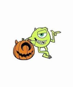 Acrylic Pin Monsters, Inc. 'Mike | Pumpkin'