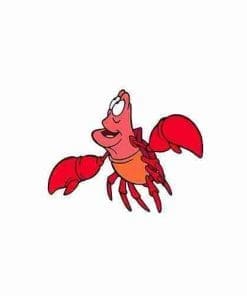 Acrylic Pin Little Mermaid 'Dancing Sebastian'