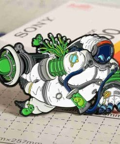 League of Legends 'Bard Astronaut | Set of 3' Enamel Pin - Image 5