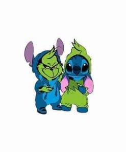 Acrylic Pin Stitch x Grinch