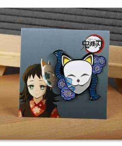 Demon Slayer 'Makomo Tengu Mask' Enamel Pin