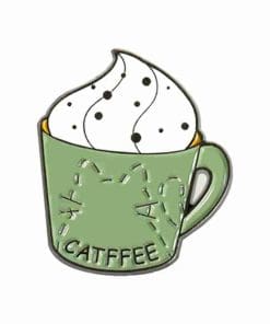 Coffee Cat 'Catffee Frappe' Enamel Pin