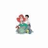 Acrylic Pin Little Mermaid 'Ariel and Prince Eric'