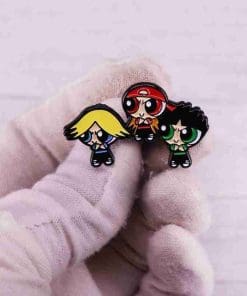 Alternative view of Powerpuff Girls 'Super Trio' Enamel Pin