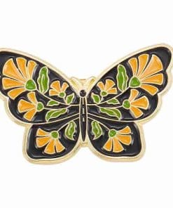 Butterfly 'Marsh Fritillary' Enamel Pin