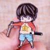 Kotaro Lives Alone 'Kotaro Sato' Enamel Pin