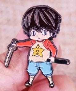 Kotaro Lives Alone 'Kotaro Sato' Enamel Pin