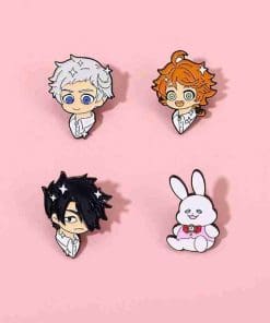 Alternative view of The Promised Neverland 'Conny | Little Bunny' Enamel Pin