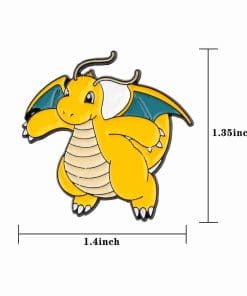 Pokemon 'Flying Dragonite' Enamel Pin - Image 3