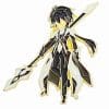 Genshin Impact 'Zhongli | Geo Polearm' Enamel Pin