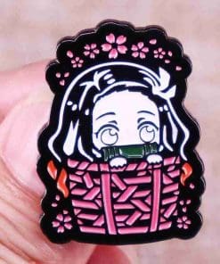 Demon Slayer 'Nezuko | Flower Basket' Enamel Pin