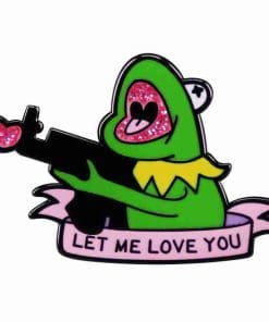 Kermit the Frog 'Let Me Love You' Enamel Pin