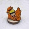 Naruto 'Naruto and Kurama Chibi' Enamel Pin