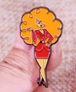 Powerpuff Girls 'Miss Sara Bellum' Enamel Pin