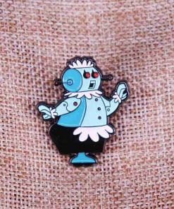 Alternative view of The Jetsons 'Rosey the Robot' Enamel Pin