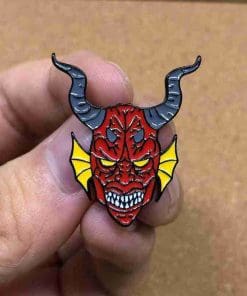 Alternative view of Stranger Things 'Devil Head | Hellfire Club'  Enamel Pin