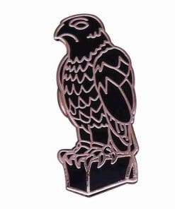 Black Hawk Enamel Pin