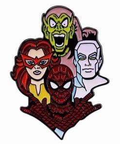 Spider Man and His Friends Enamel Pin