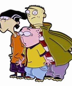 Ed, Edd n Eddy 'Trio Surprise' Enamel Pin