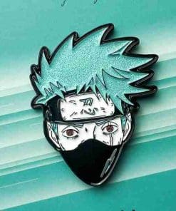 Alternative view of Naruto 'Kakashi | Glittered Head' Enamel Pin