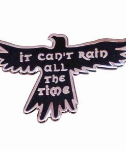 The Crow 'It Can't Rain All the Time' Enamel Pin
