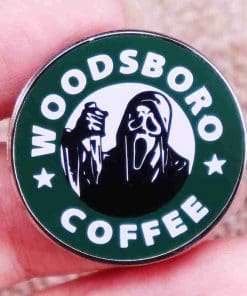 Scream 'Woodsboro Coffee' Enamel Pin