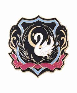 Geometric 'Beautiful Swan' Enamel Pin
