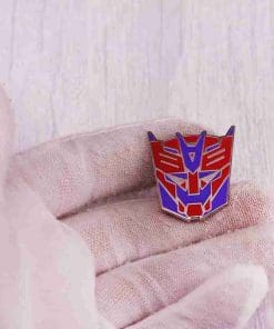 Alternative view of Transformers 'Autobot' Enamel Pin