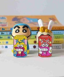Alternative view of Crayon Shin Chan 'Tohato Shin-Chan | Yellow Snacks' Enamel Pin