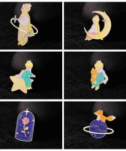 Little Prince 'The Rose' Enamel Pin - Image 3