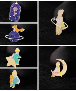 Alternative view of Little Prince 'Fox  Enamel Pin