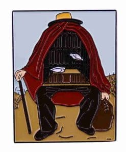 Rene Magritte 'The Therapist' Enamel Pin