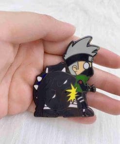 Alternative view of Naruto 'Kakashi and Pakkun Chibi' Enamel Pin