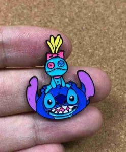Lilo & Stitch 'Joyful Stitch and Scrump' Enamel Pin