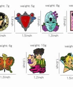 JoJo's Bizarre Adventure 'Giorno Giovanna' Enamel Pin - Image 4