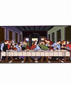 The Last Supper Enamel Pin